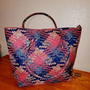 Beautiful Tribal Woven Tote